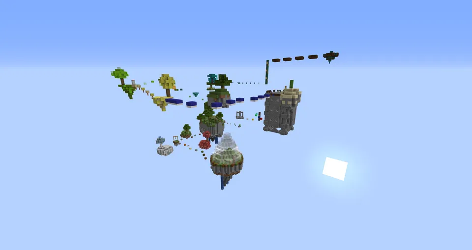 Parkour on the island — Minecraft xarita, rasm 4