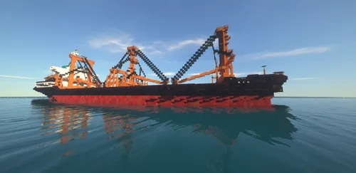 Gelendjikdagi Rio quruq yuk kemasi — Minecraft xarita, rasm 1