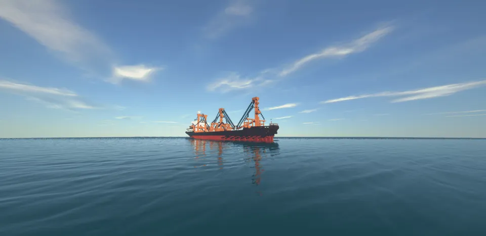 Gelendjikdagi Rio quruq yuk kemasi — Minecraft xarita, rasm 2