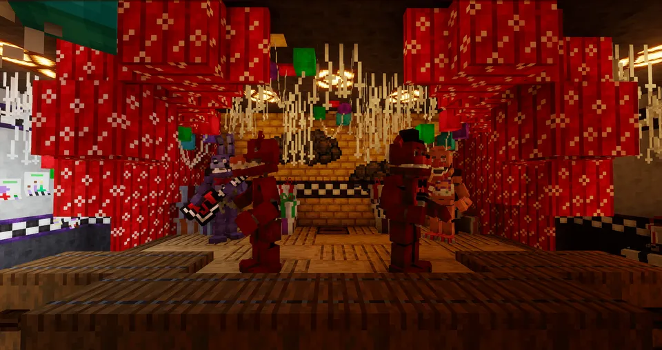 Fredbear's Family Diner — Minecraft xarita, rasm 7