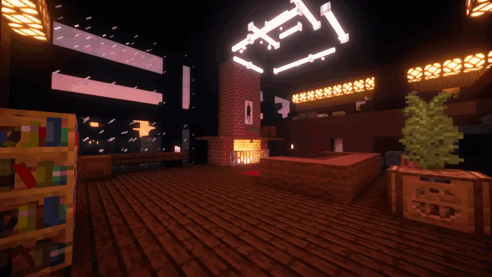 Vaybli osmono‘par bino — Minecraft xarita, rasm 8