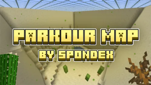 Parkour Map By SpondeX — Minecraft xarita, rasm 1