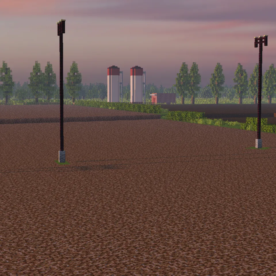 Qishloq hududi — Minecraft xarita, rasm 2