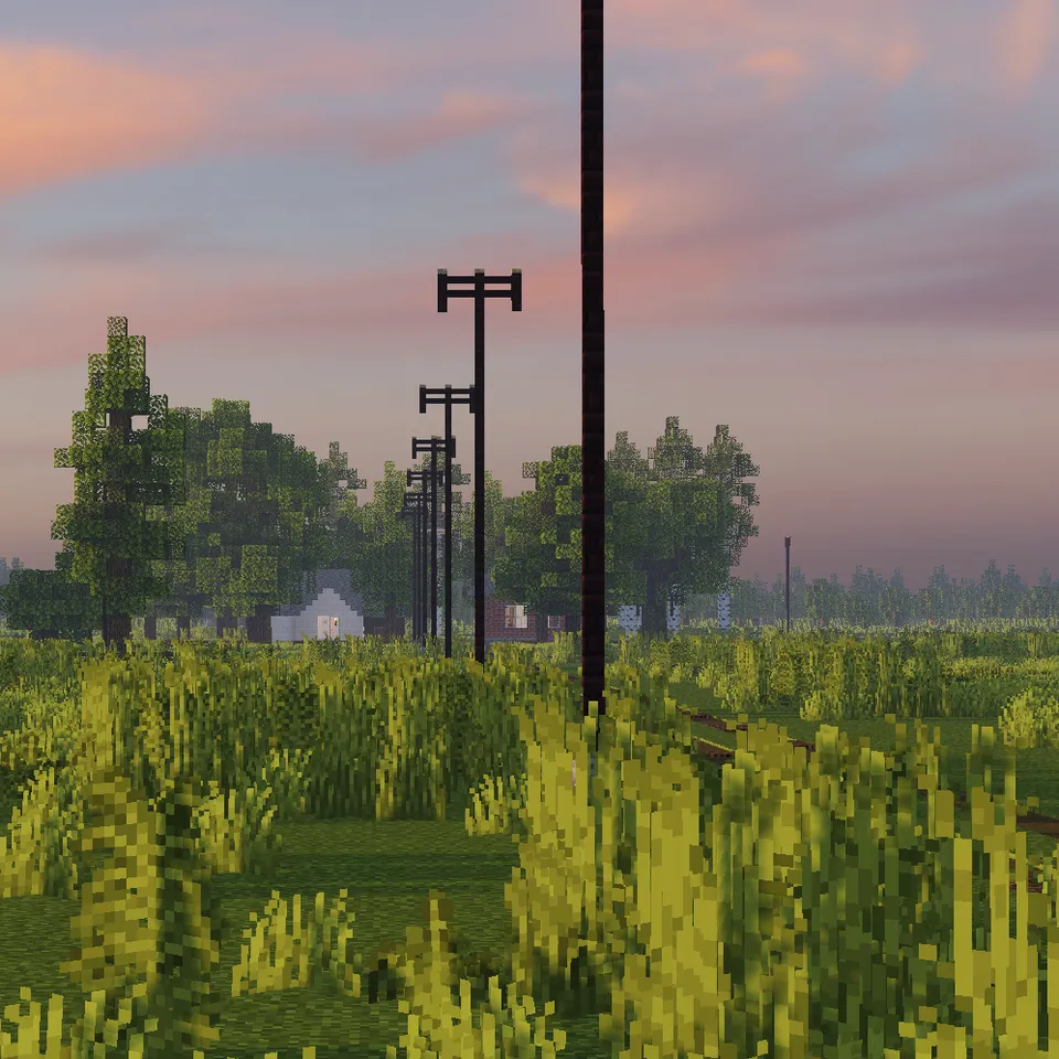 Qishloq hududi — Minecraft xarita, rasm 8