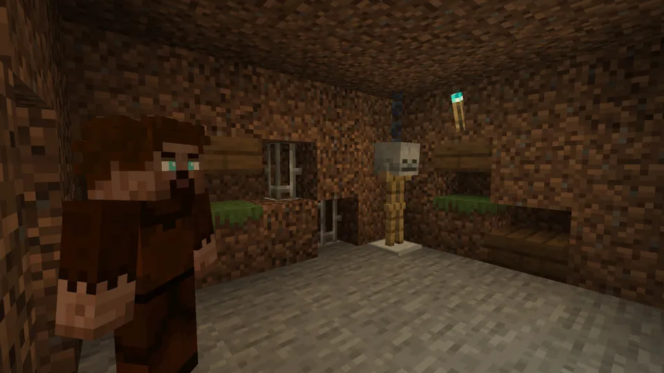Kichik shahardagi bomj — Minecraft xarita, rasm 2