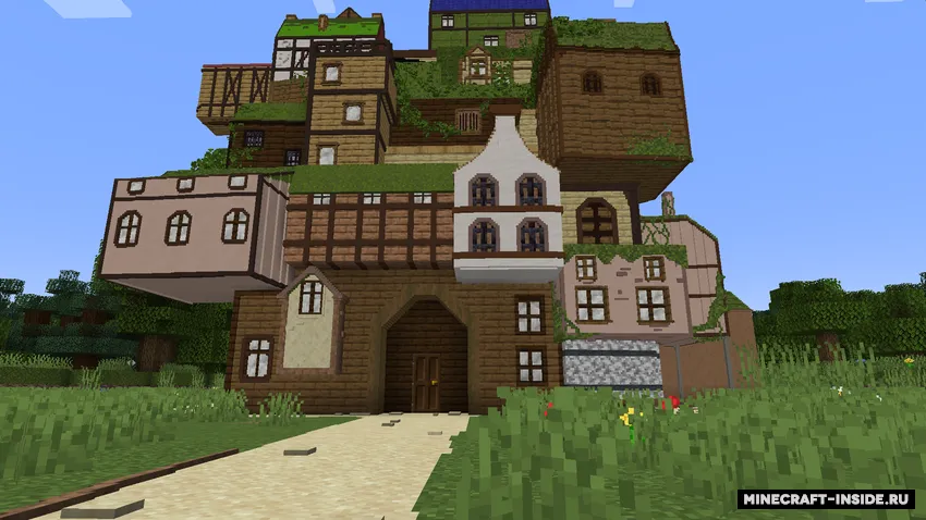 "Qora Clover" qora buqalar bazasi — Minecraft xarita, rasm 2