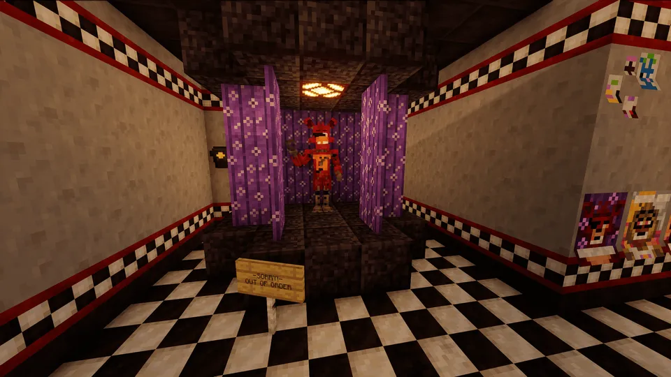 Five Nights at Freddy’s Map Classic — Minecraft xarita, rasm 4