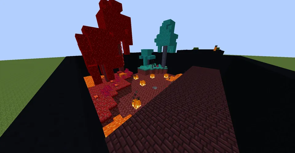 Tugmani top ot bladedesolator — Minecraft xarita, rasm 3