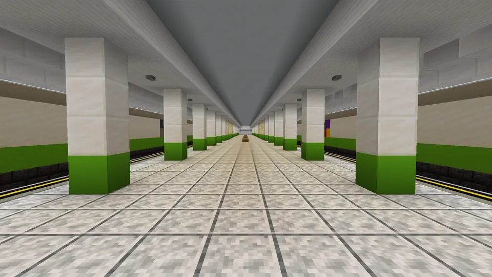 Moskva liniyasi — Minecraft xarita, rasm 5