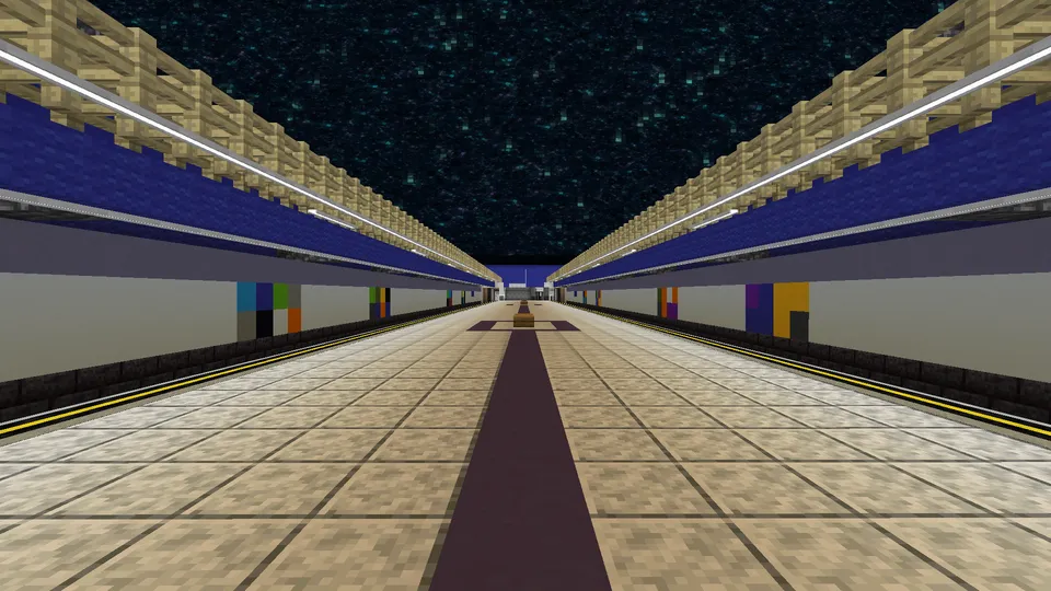 Moskva liniyasi — Minecraft xarita, rasm 6