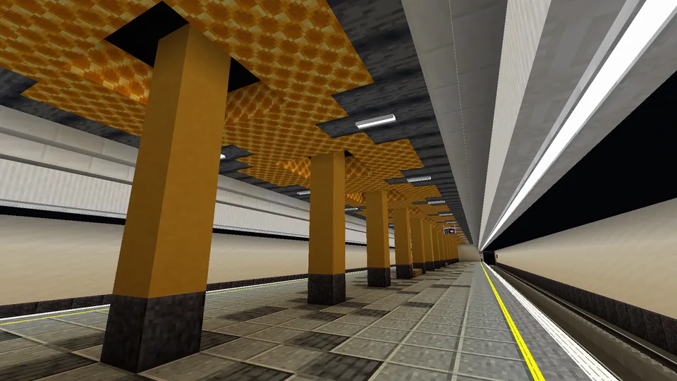 Moskva liniyasi — Minecraft xarita, rasm 8