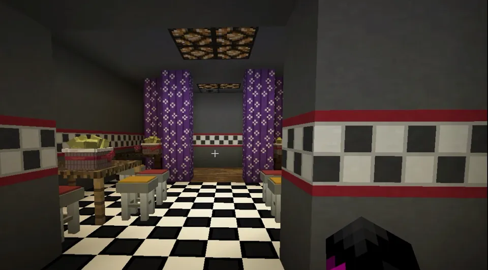 Pizzeriya ichidagi dahshatlar — Minecraft xarita, rasm 2