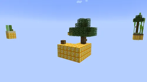 Lucky SkyBlock — Minecraft xarita, rasm 1