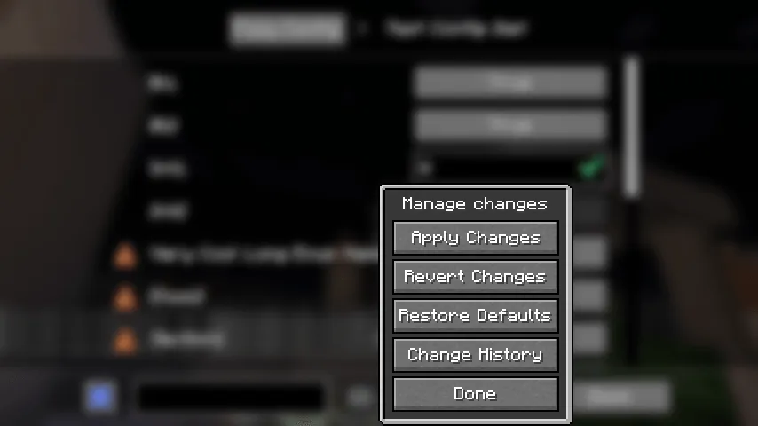Fzzy Config — Minecraft mod, rasm 5