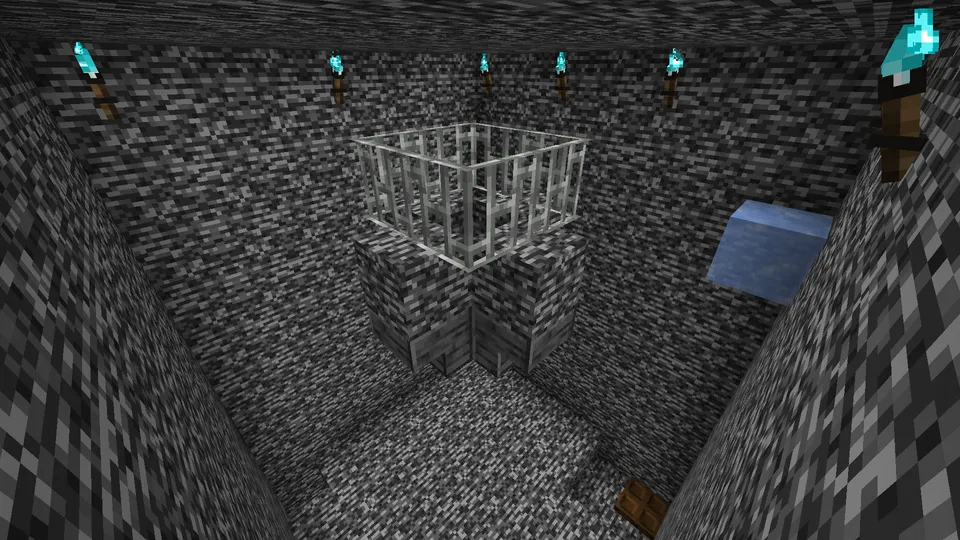 Bedrok qamoqxonasi — Minecraft xarita, rasm 7