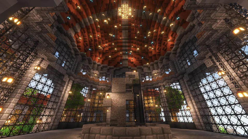 Frierend Town — Minecraft xarita, rasm 4