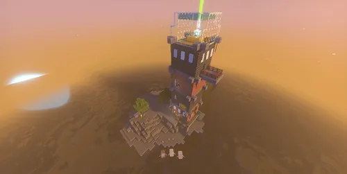 Mayakda omon qolish ot Sintetica — Minecraft xarita, rasm 1