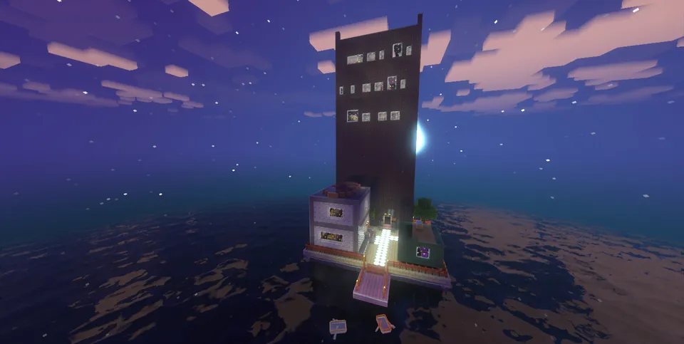 Mayakda omon qolish ot Sintetica — Minecraft xarita, rasm 4