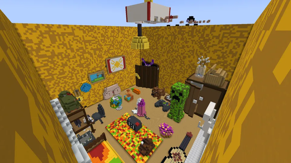 Hide and Seek: Maktab o'quvchisi uyida berkmachoq — Minecraft xarita, rasm 2