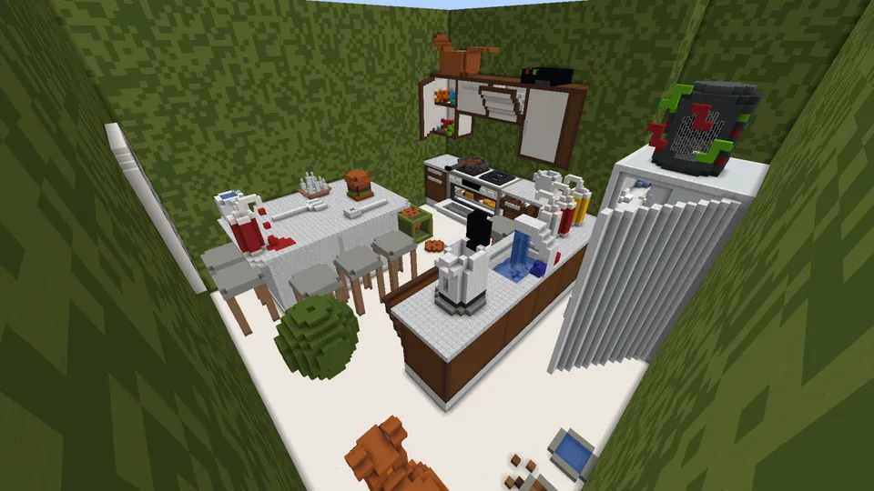 Hide and Seek: Maktab o'quvchisi uyida berkmachoq — Minecraft xarita, rasm 6