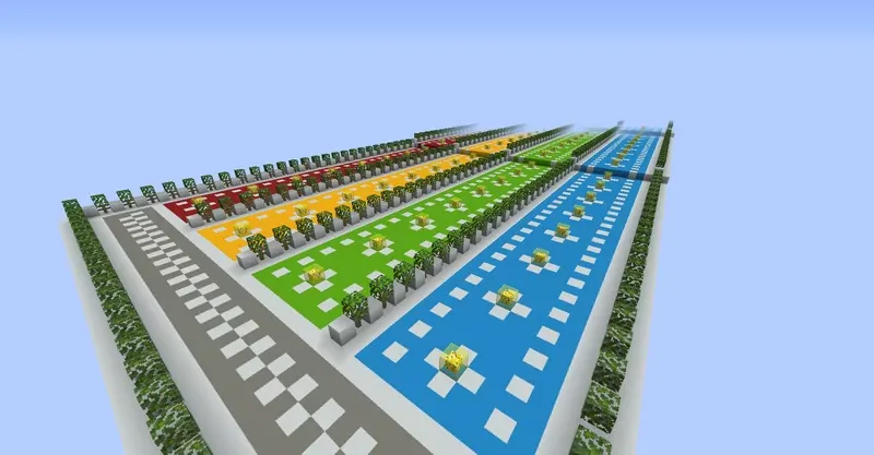 Lucky map — Minecraft xarita, rasm 2