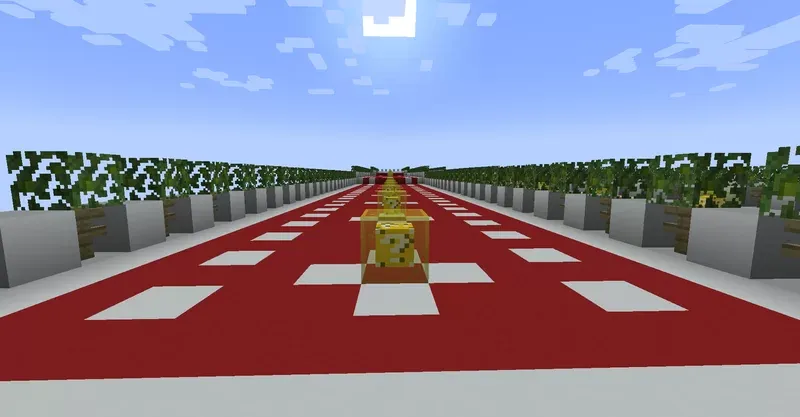 Lucky map — Minecraft xarita, rasm 6