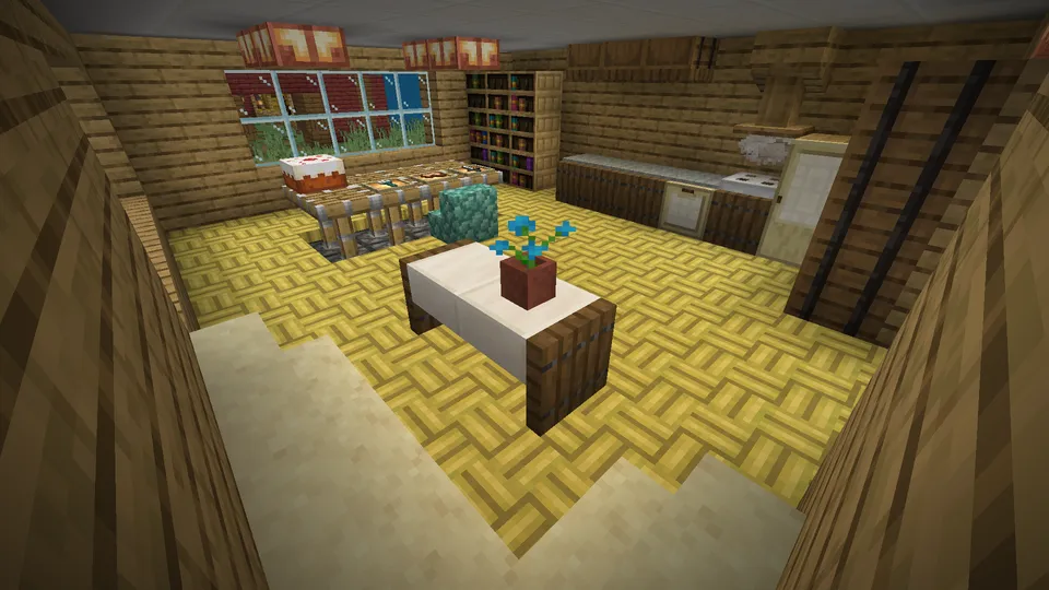 Tugmani top (yoki topma)! — Minecraft xarita, rasm 4