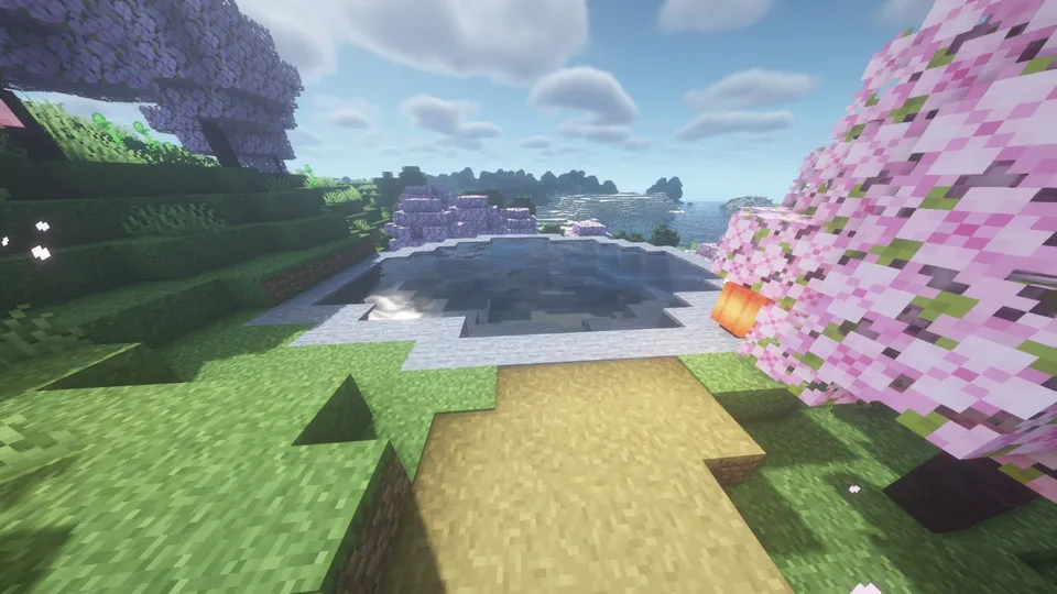 Yapon bog'i — Minecraft xarita, rasm 6