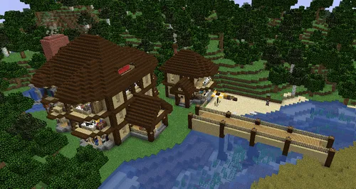 Katta uy — Minecraft xarita, rasm 1