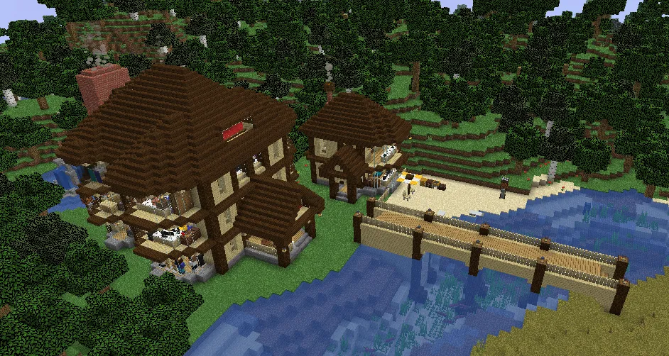 Katta uy — Minecraft xarita, rasm 2