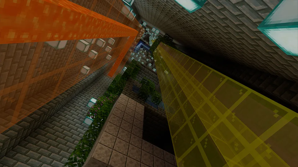 Tashlandiq shahar (2 o'yinchi) — Minecraft xarita, rasm 6