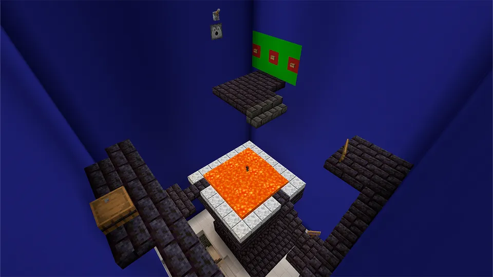 Tashlandiq shahar (2 o'yinchi) — Minecraft xarita, rasm 8