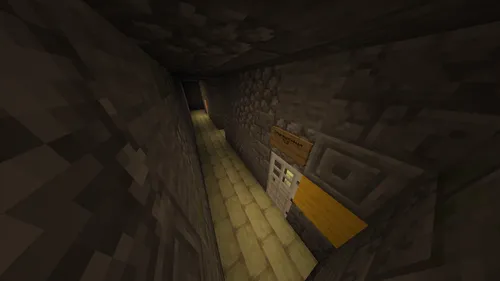Tashlandiq jinnixonadan qochish — Minecraft xarita, rasm 1