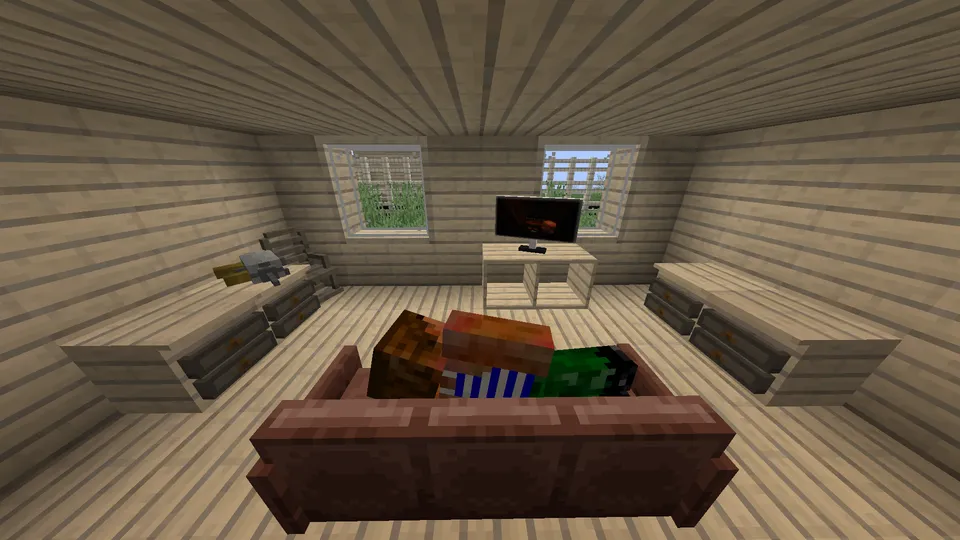Schoolboy Runaway Tagesbw dan — Minecraft xarita, rasm 6