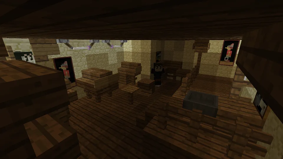 Bendy The Ink Machine — Minecraft xarita, rasm 6