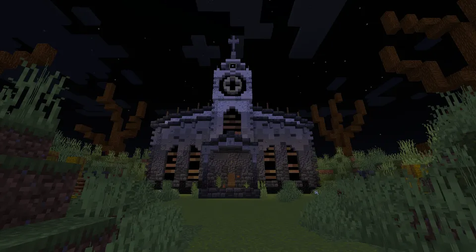 Nightmare church — Minecraft xarita, rasm 2