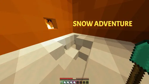 Snow Adventure — Minecraft xarita, rasm 1