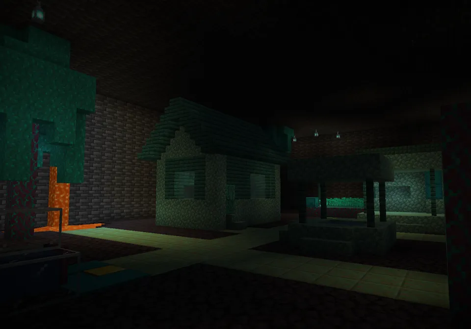 Badlands: structure — Minecraft xarita, rasm 6