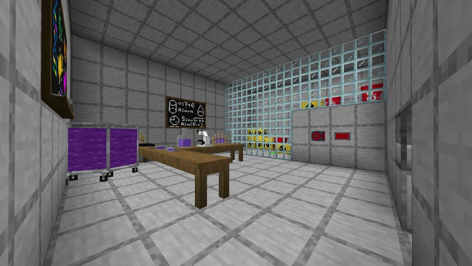 Tashlandiq laboratoriyadan qochish — Minecraft xarita, rasm 2