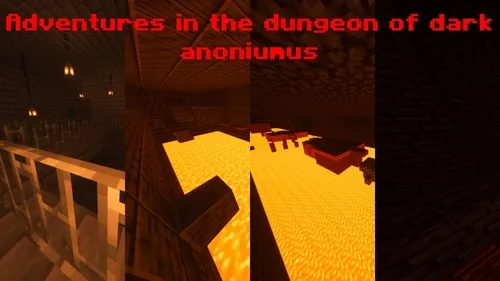 Adventures in the dungeon of dark — Minecraft xarita, rasm 1