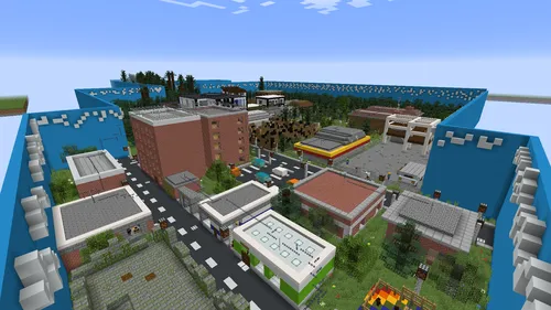 Survival in Russia — Minecraft xarita, rasm 1