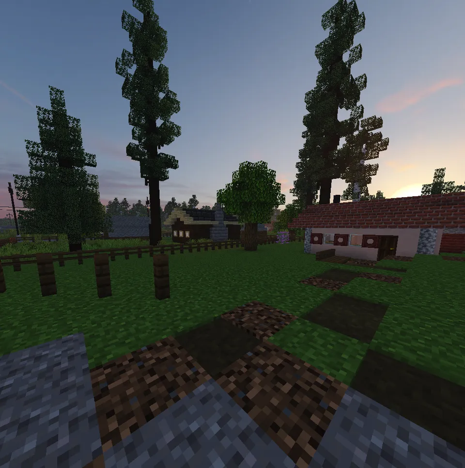 Stansiyali qishloq — Minecraft xarita, rasm 2