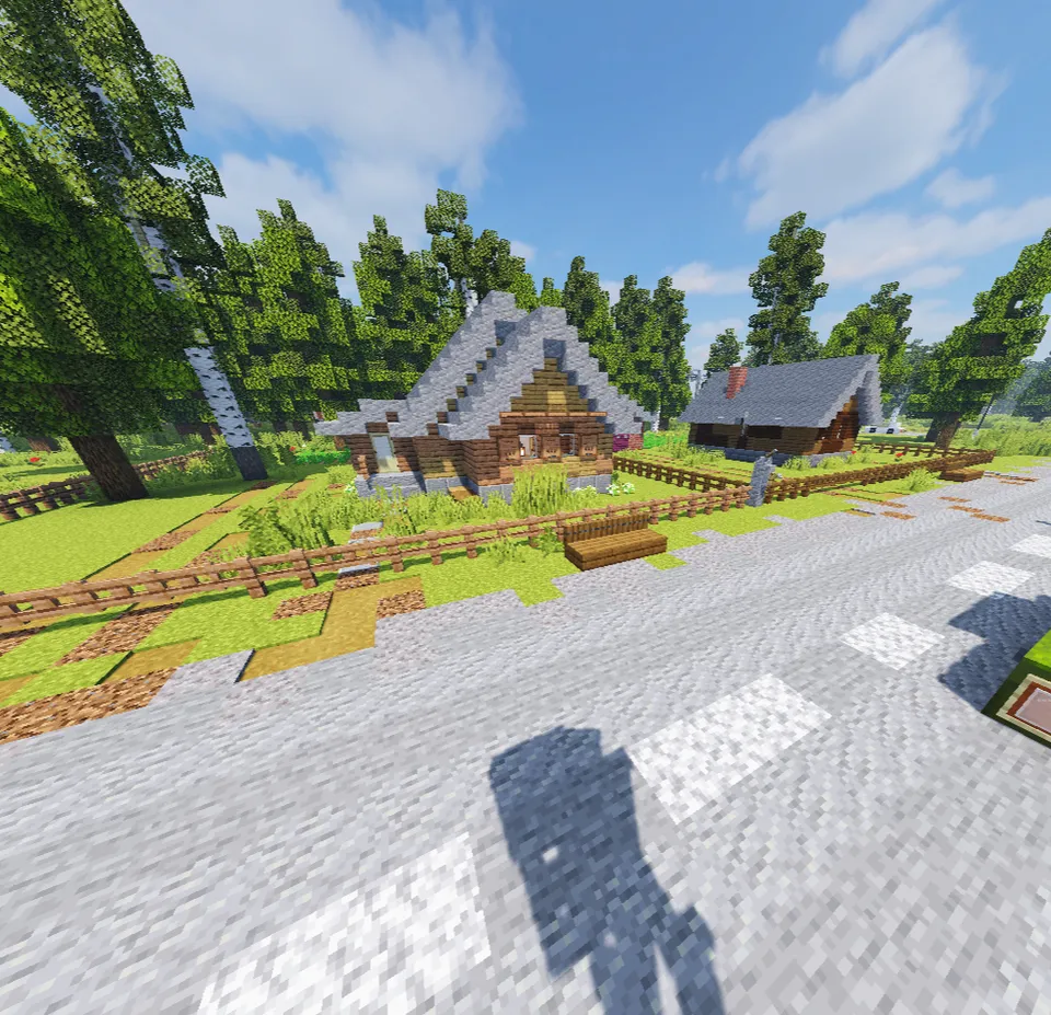 Stansiyali qishloq — Minecraft xarita, rasm 5