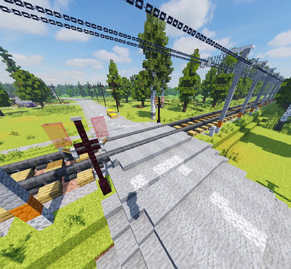 Stansiyali qishloq — Minecraft xarita, rasm 6