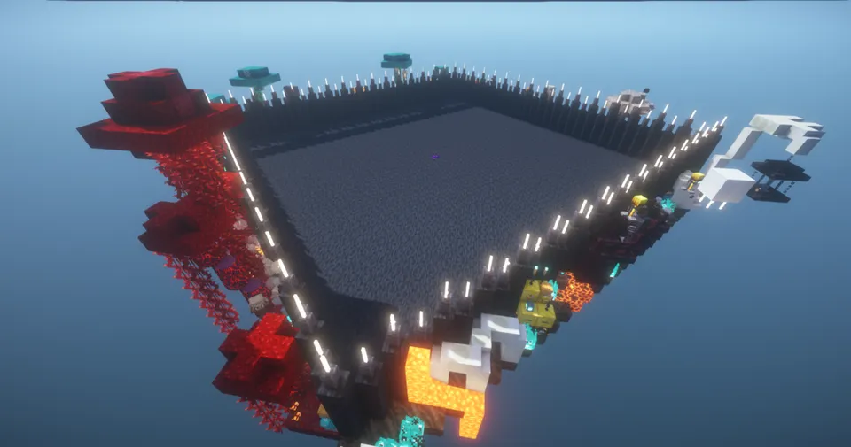 Bedrok arenasi — Minecraft xarita, rasm 2