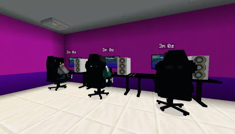 Internet Cafe Simulator 2 — Minecraft xarita, rasm 4