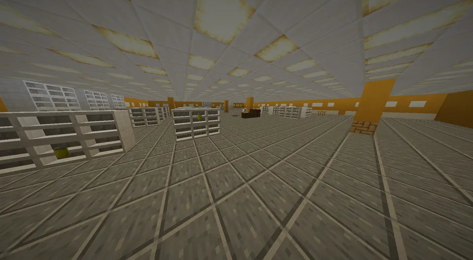 Escape The Backrooms Chapter 1 — Minecraft xarita, rasm 3