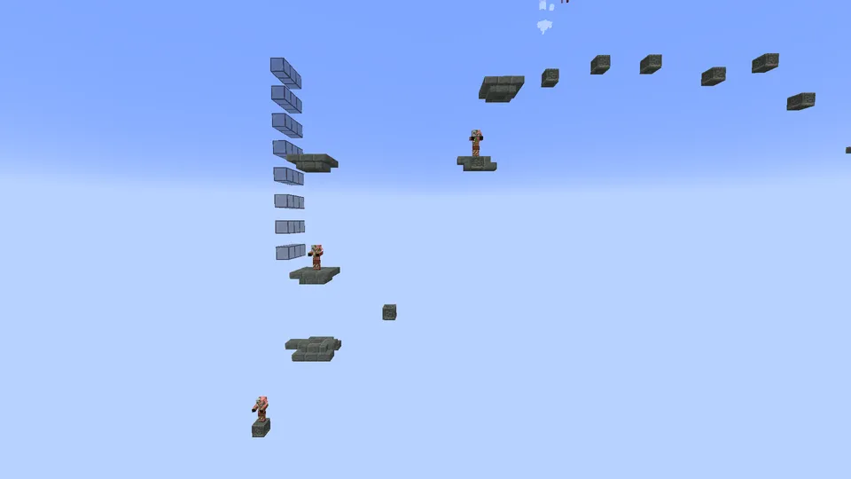 Mexaniklar bilan parkur 1.21 — Minecraft xarita, rasm 2