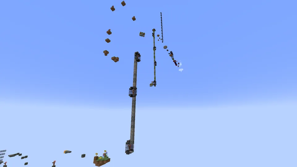 Mexaniklar bilan parkur 1.21 — Minecraft xarita, rasm 3
