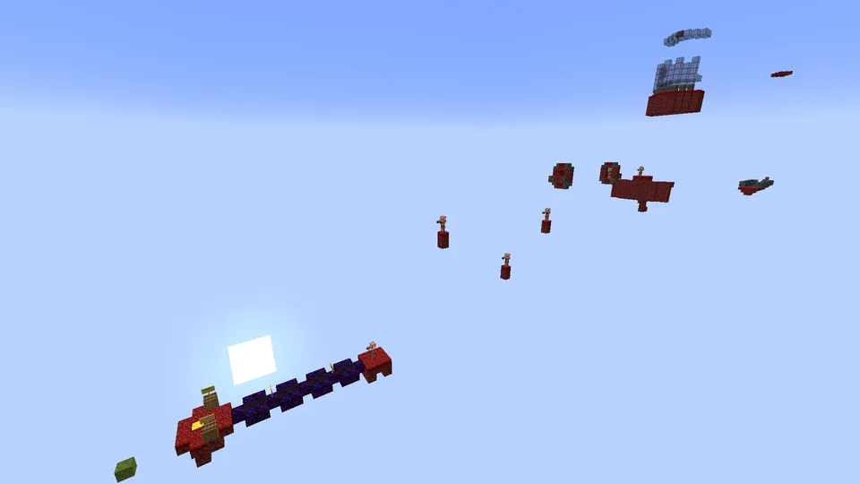Mexaniklar bilan parkur 1.21 — Minecraft xarita, rasm 4